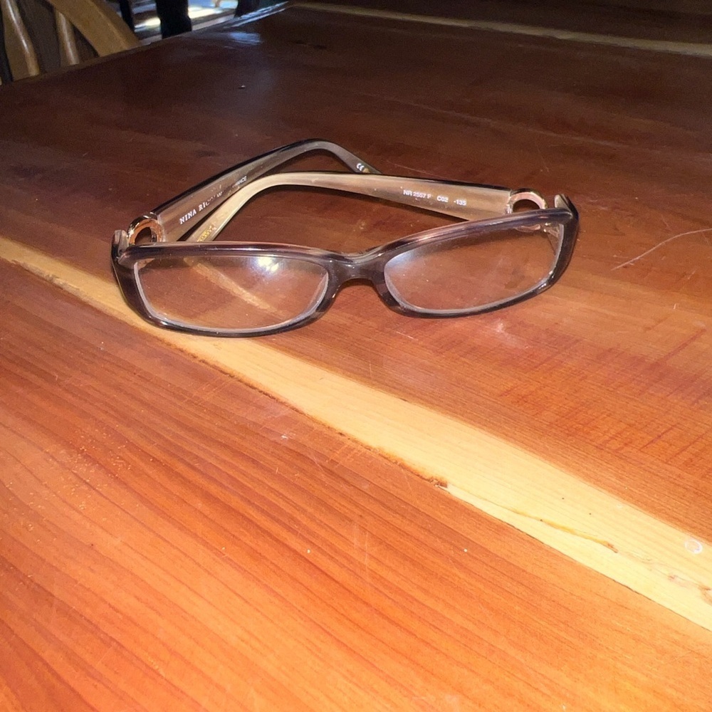 Nina Ricci Brown Rectangular Eyeglasses Prescription - Picture 8 of 8